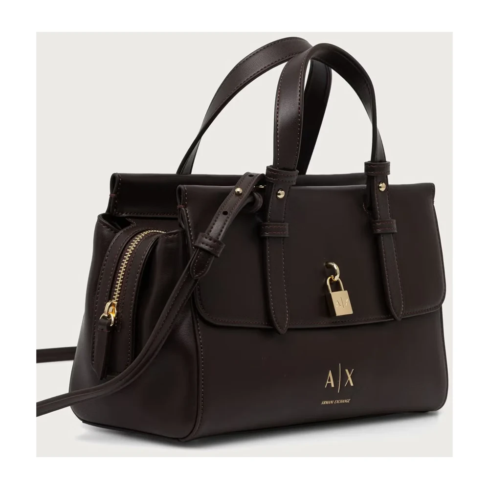Armani Exchange Donna Marrone Borse, Taglia Unica, New, - Immagine 4