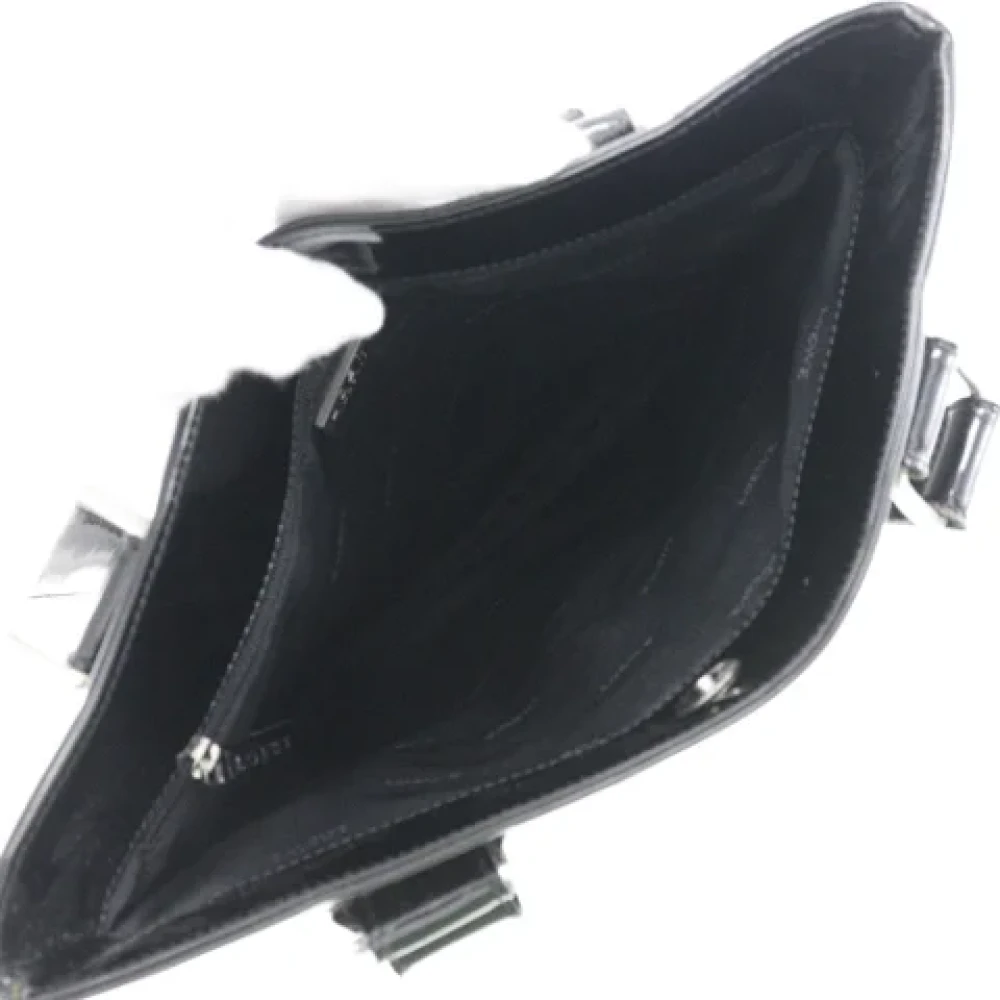 Loewe Pre-owned Leather shoulder-bags Black Dames