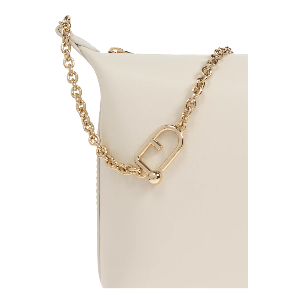 Furla Schoudertas Nuvola Mini Beige Dames
