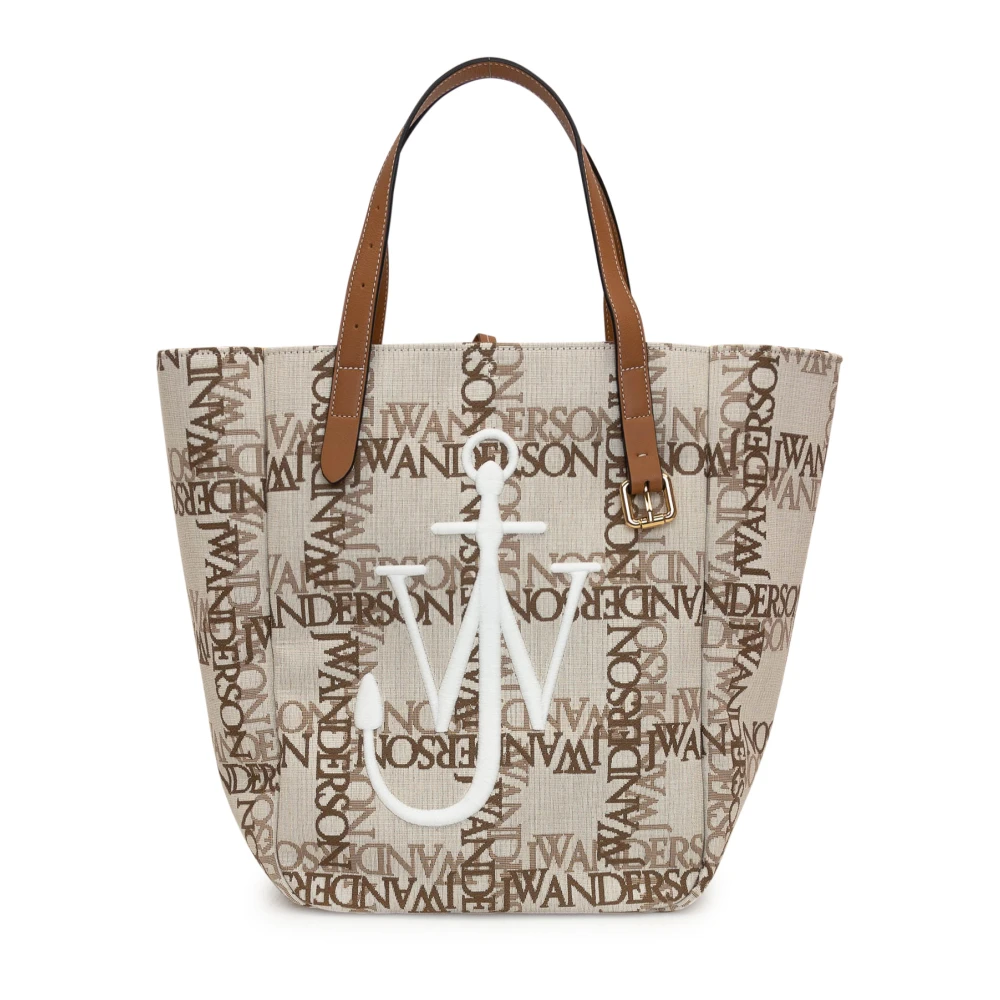 JW Anderson Winkel Tas Belt Tote Cabas Beige Dames