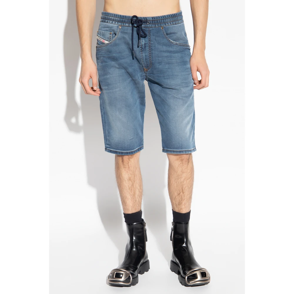 Diesel 2033 Krooley denim shorts Blue Heren