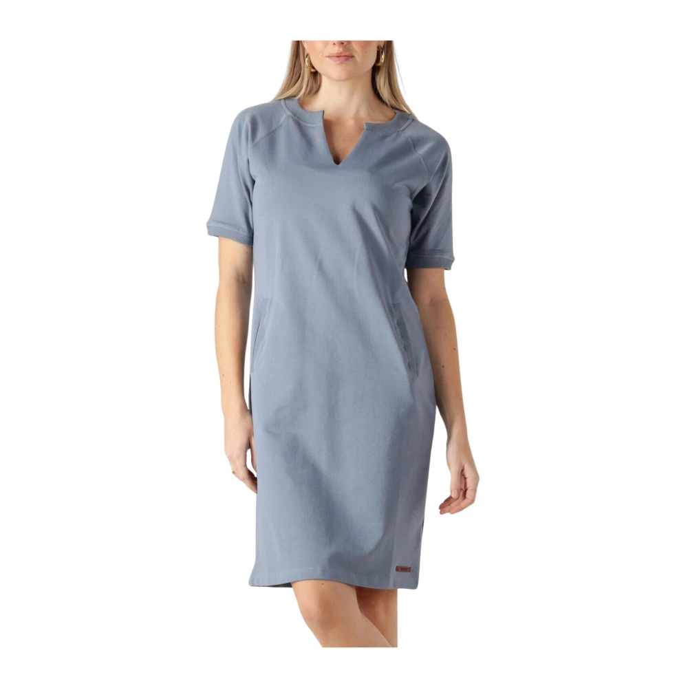 Moscow Blauwe Mini Jurk Charme Blue Dames