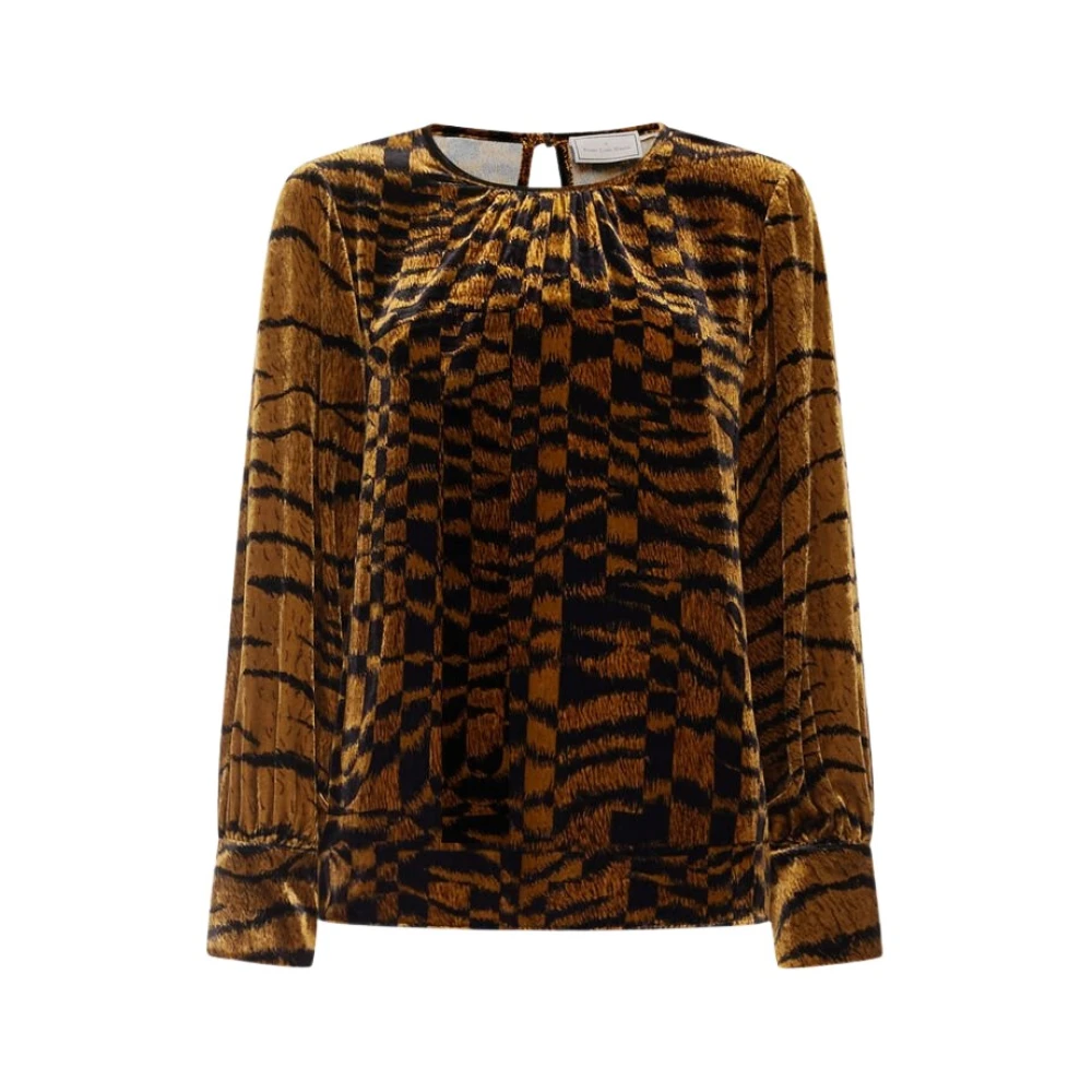 Pierre-Louis Mascia Women's Brown Kanpur Blouse