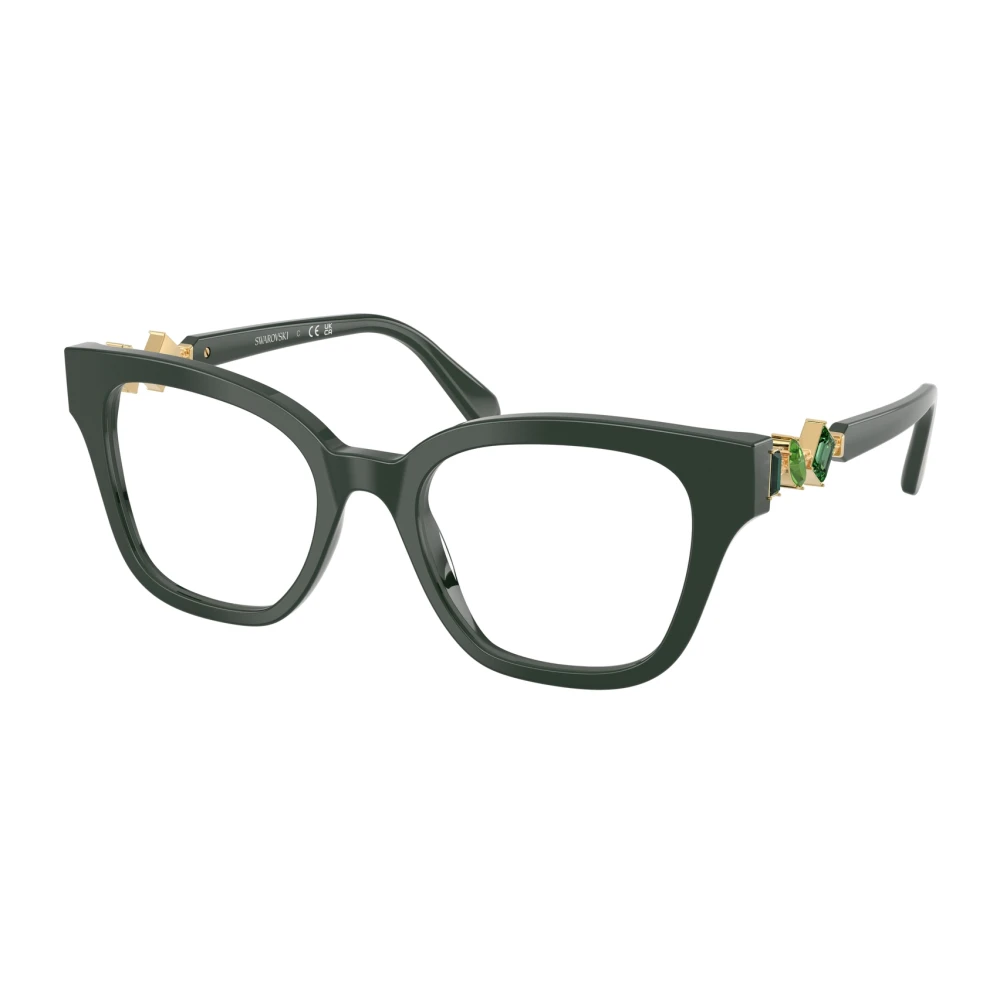 Swarovski Women's Green Fashion Glasses Sk2048 In Blue - Glasses - 52 Mm - Accessories