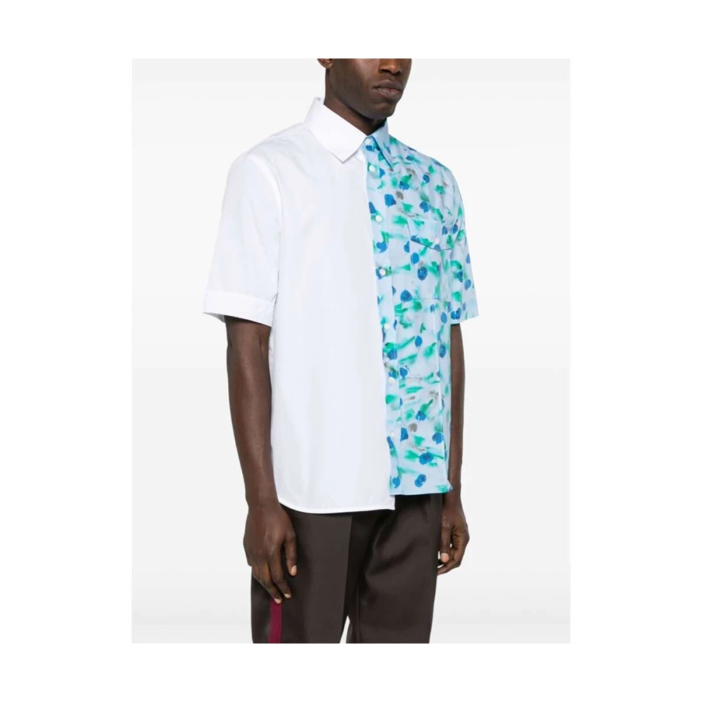 Marni Bloemenprint Shirt Multicolor Heren