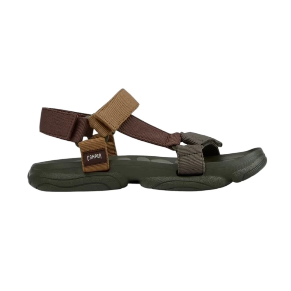Camper Men's Multicolor Flat Sandals, 9 Uk, Karst Sandal