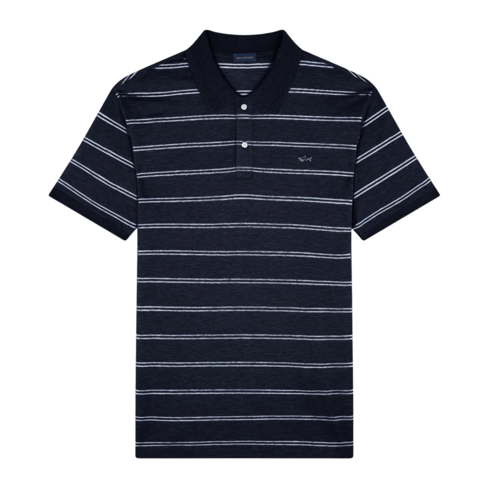 PAUL & SHARK Polo Shirts Blue Heren