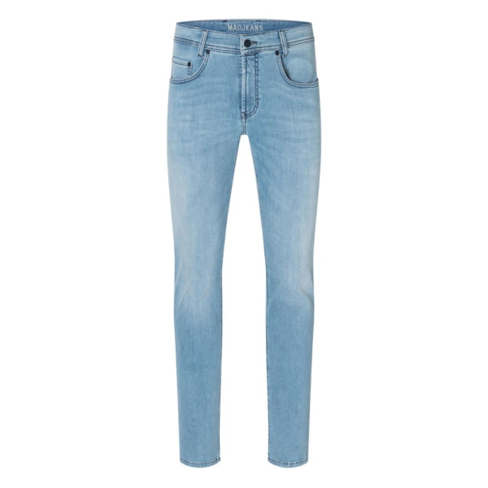 Lyseblå Slim-Fit MacFlexx Jeans