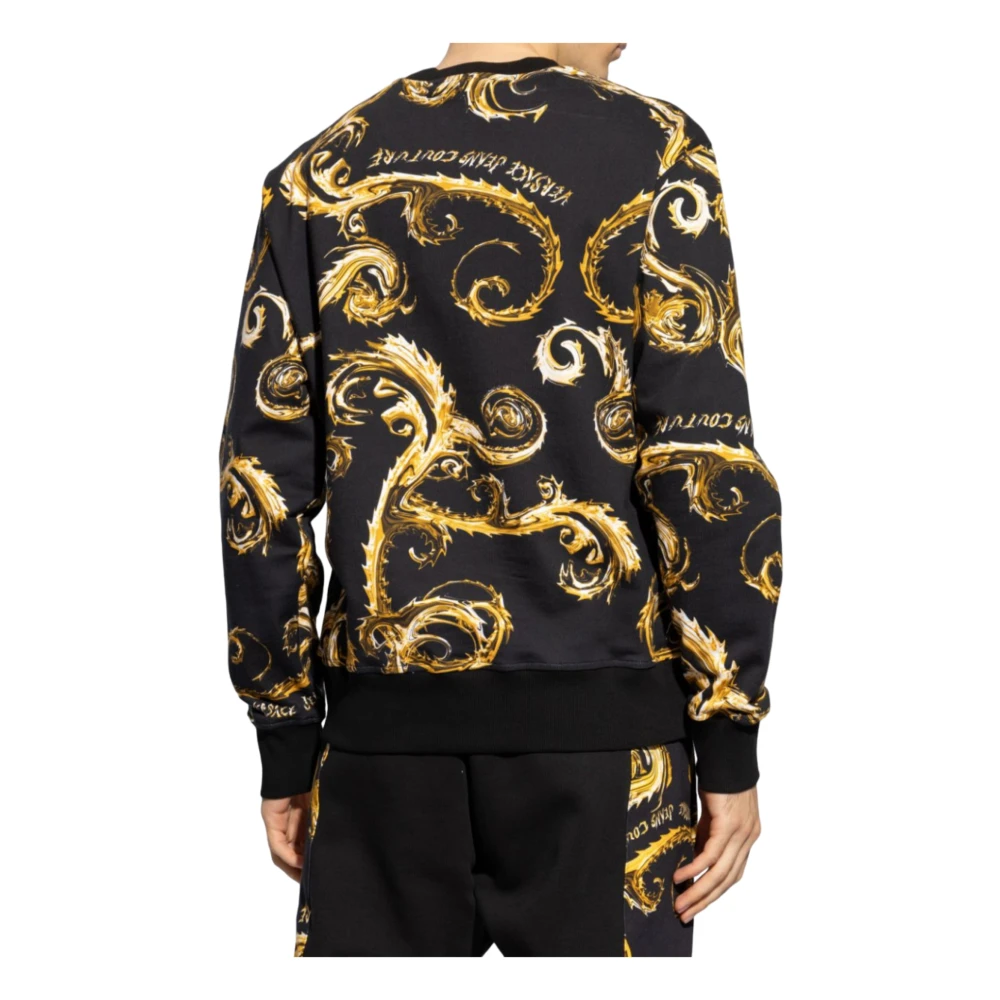 Versace Jeans Couture Truien Black Heren