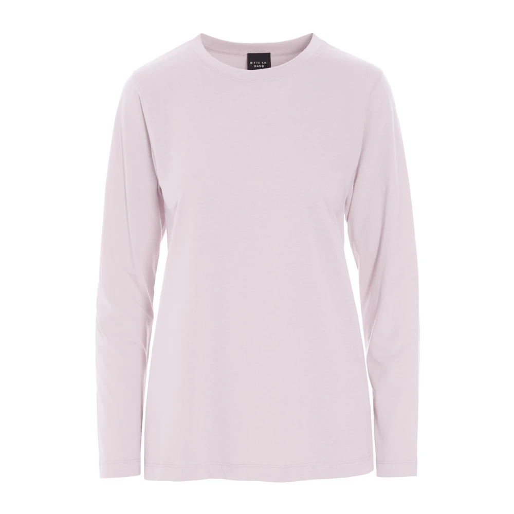 Bitte Kai Rand Lichtroze Katoenen Blouse Osaka Stijl Pink Dames