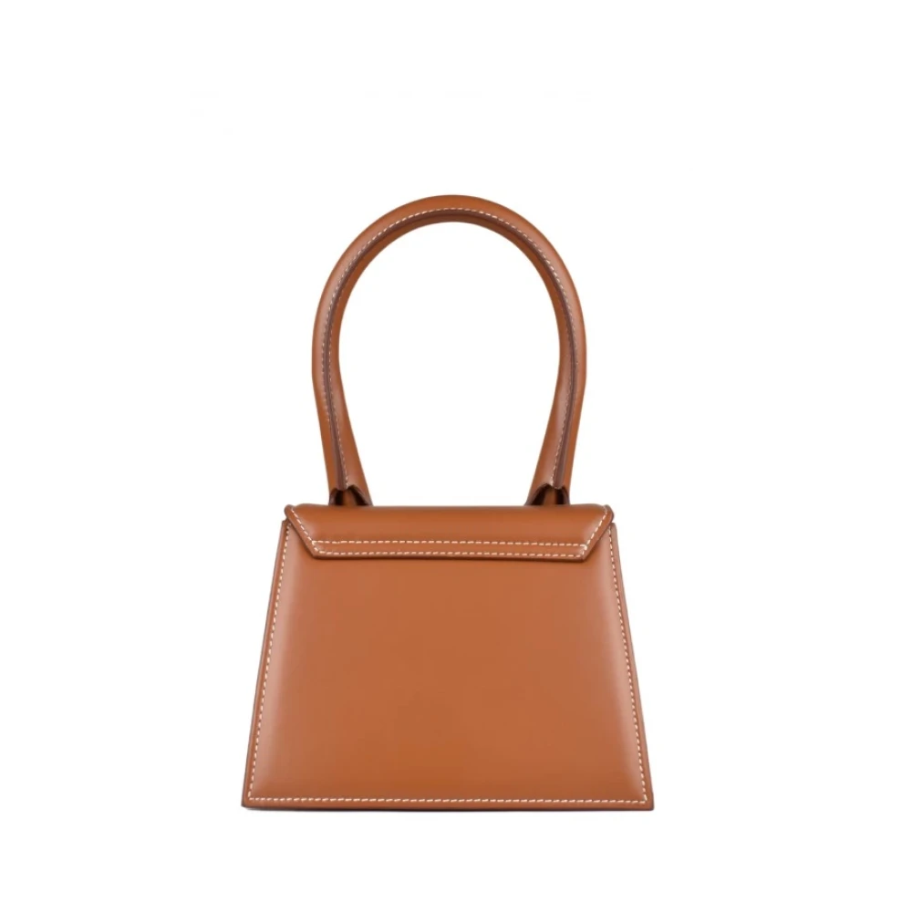 Jacquemus Le Chiquito Moyen Bag Brown Dames