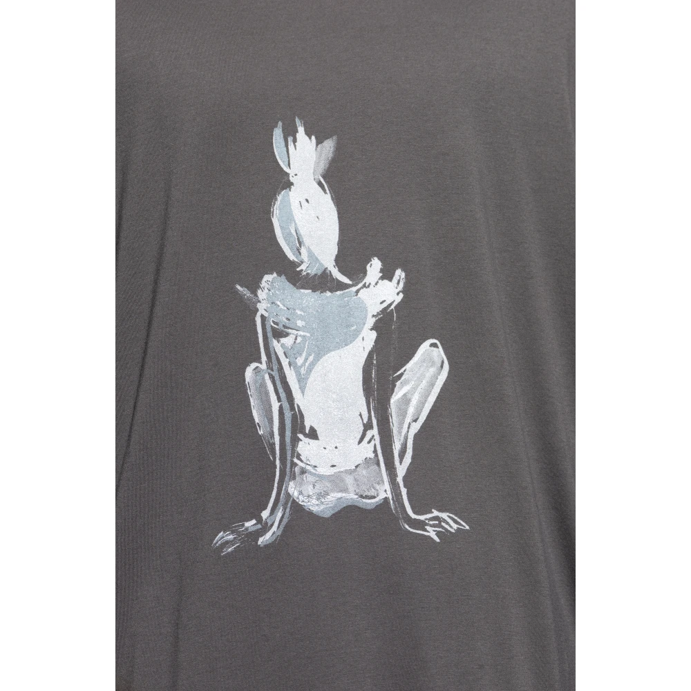 Y-3 Lange mouwen T-shirt Gray Heren