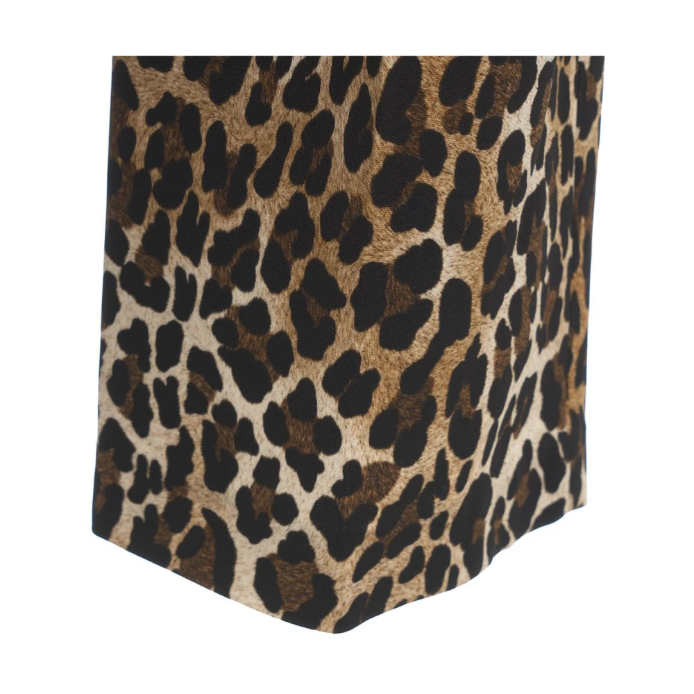 Elisabetta Franchi Bruine Broek Aw24 Brown Dames