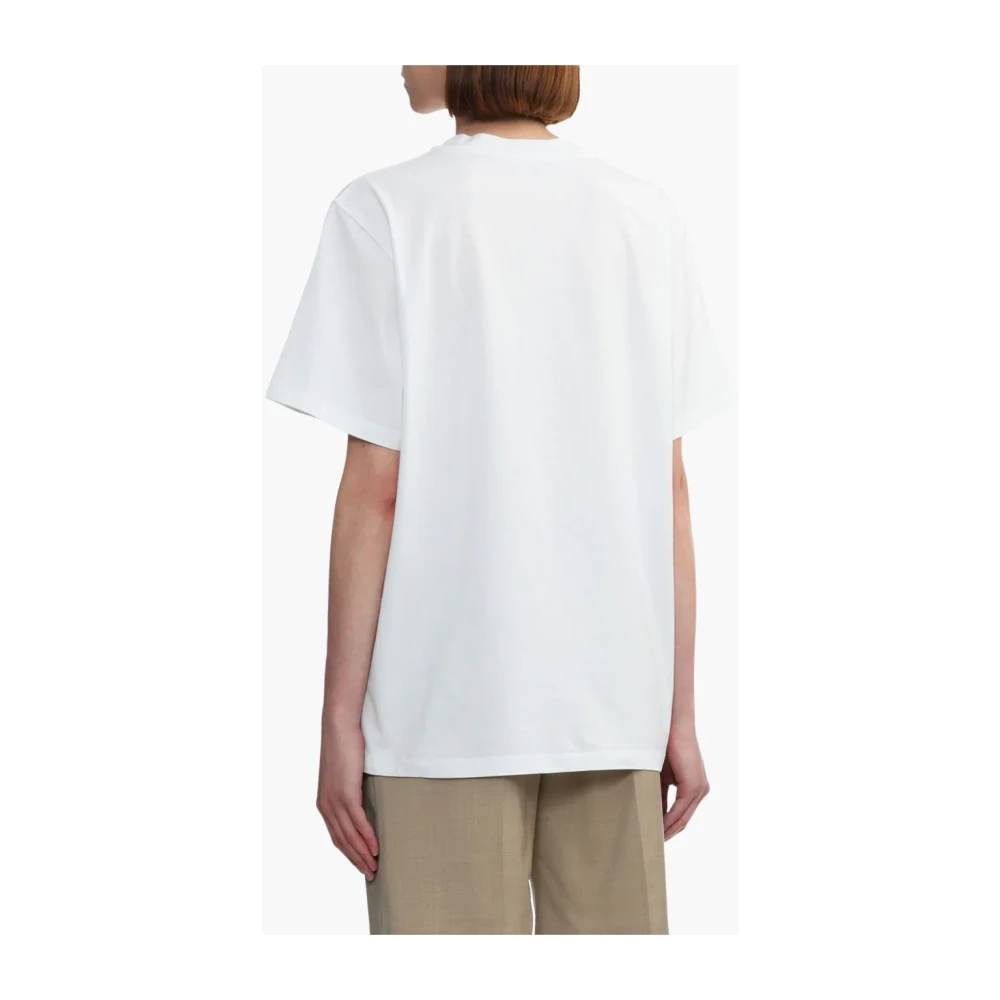 Stella Mccartney Witte Grafische T-shirts en Polos White Dames
