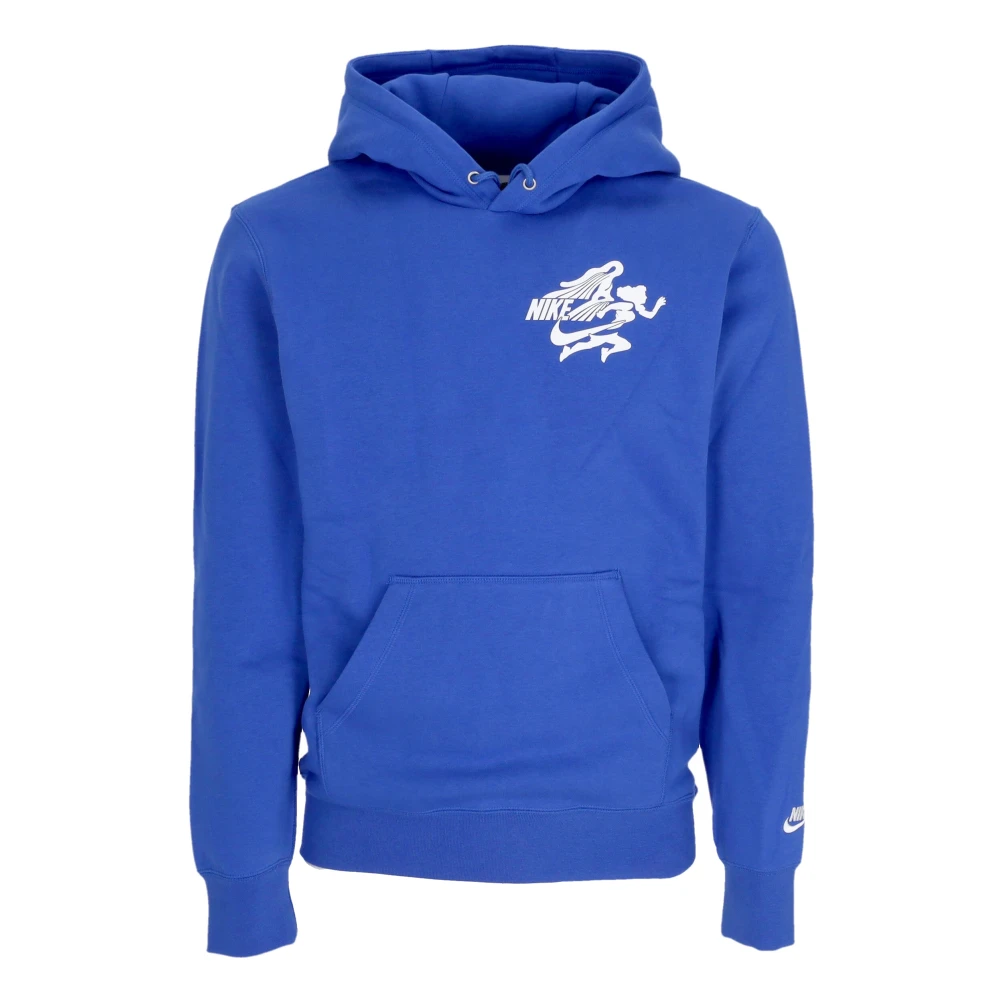 Nike Capuchontrui Game Royal Sail Blue Heren