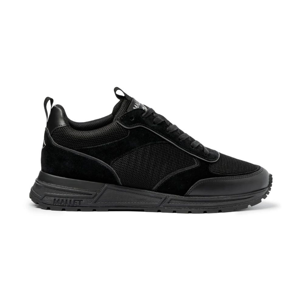 Mallet London Triple Sneakers voor dagelijks gebruik Heren Schoenen Zwart
