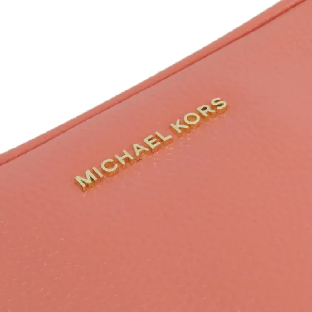 Michael Kors Pre-owned Leather shoulder-bags Pink Dames