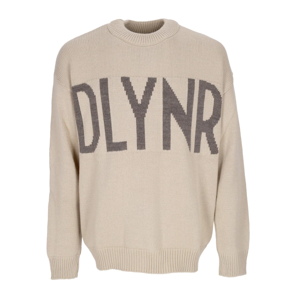 Dolly Noire Moonbeam Beige Crew-neck Sweater Beige Heren