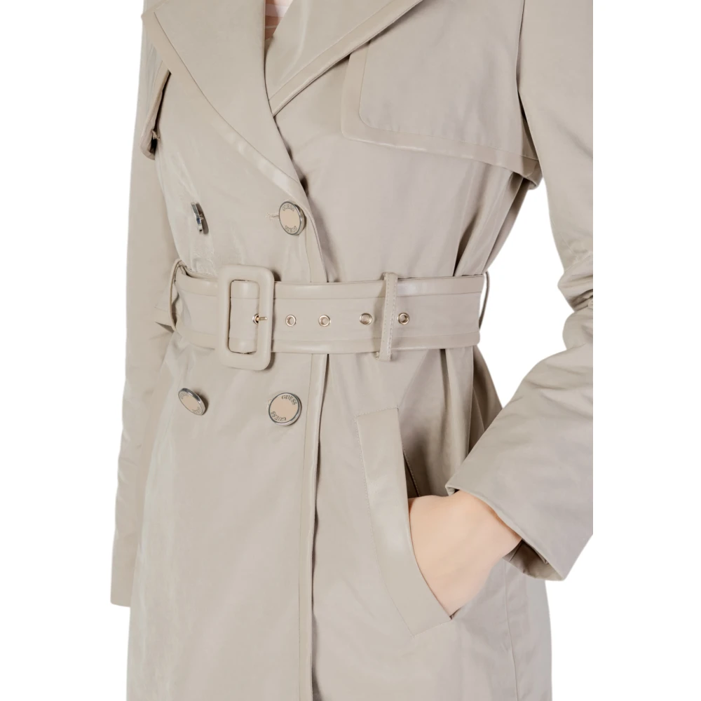 Guess Lente Zomer Dames Parka en Trench Beige Dames
