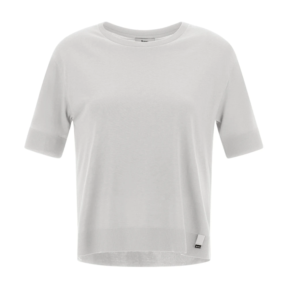 Herno - Tops > T-Shirts - White - Herno - Modalova