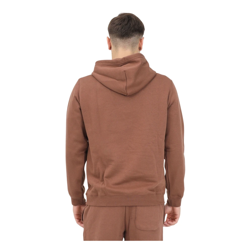 Converse Bruine hoodie met Chuck Taylor-patch Brown Heren