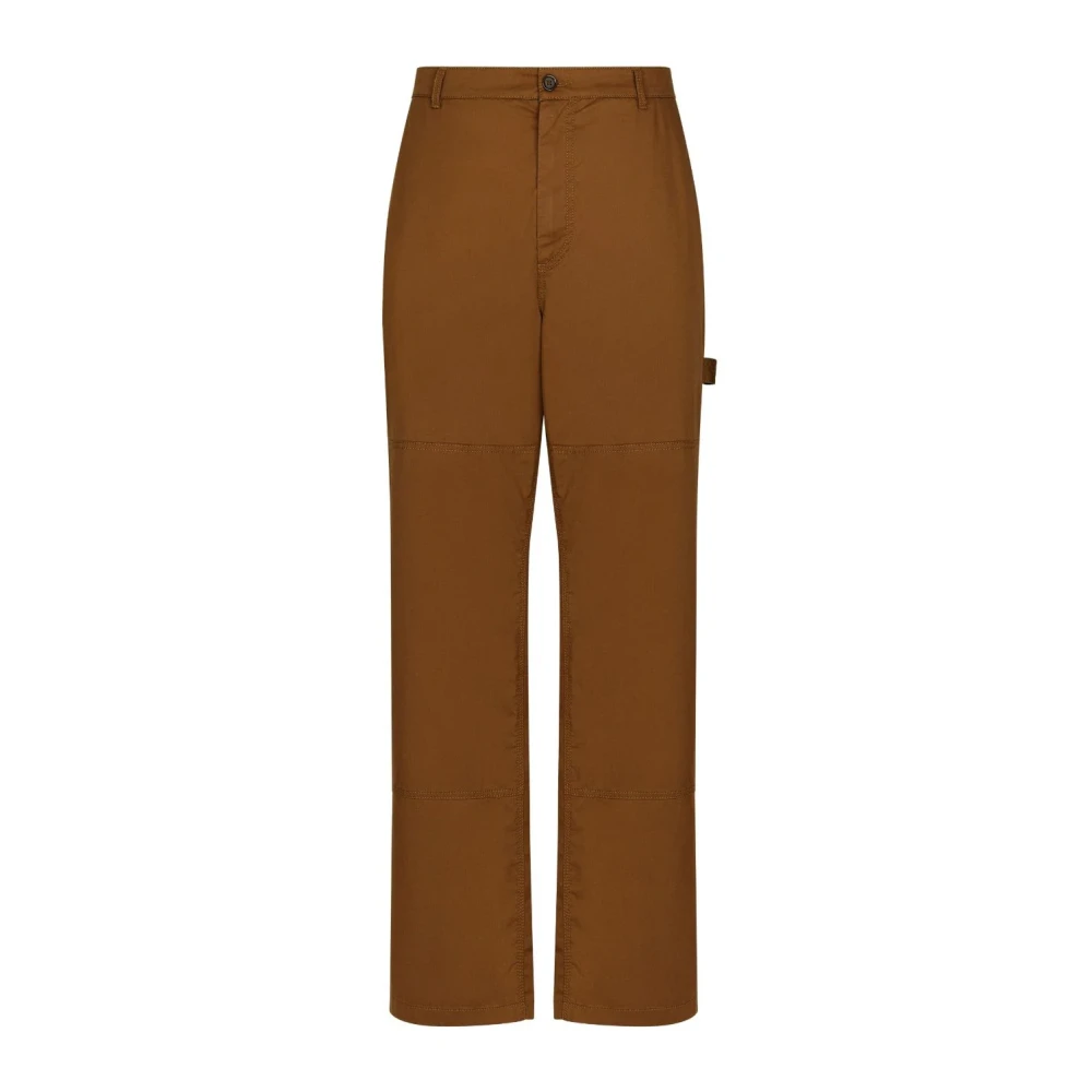 Trousers > Straight Trousers - - Dolce & Gabbana - Modalova
