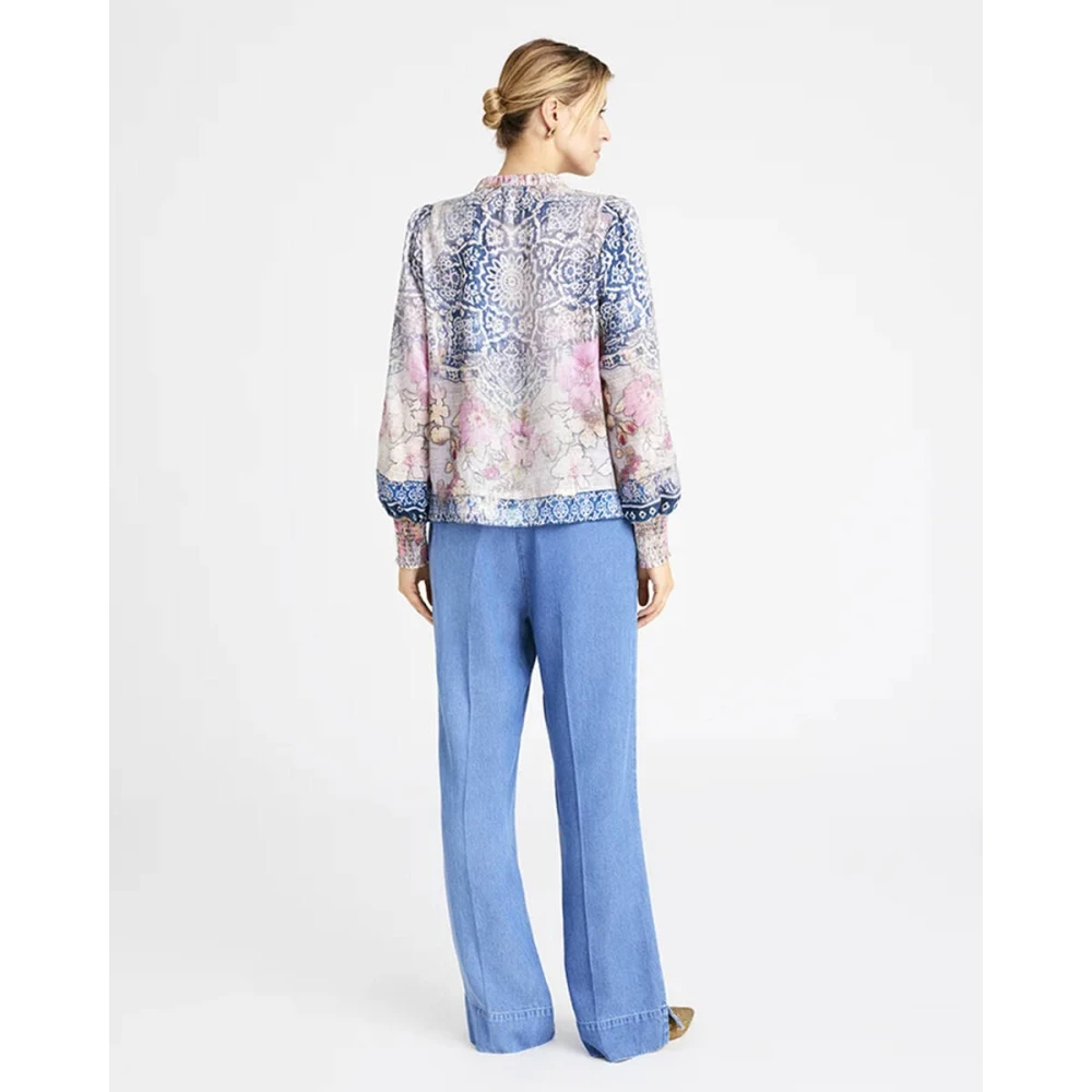 Gustav Lange Mouw Blouse Neomi Multicolor Dames