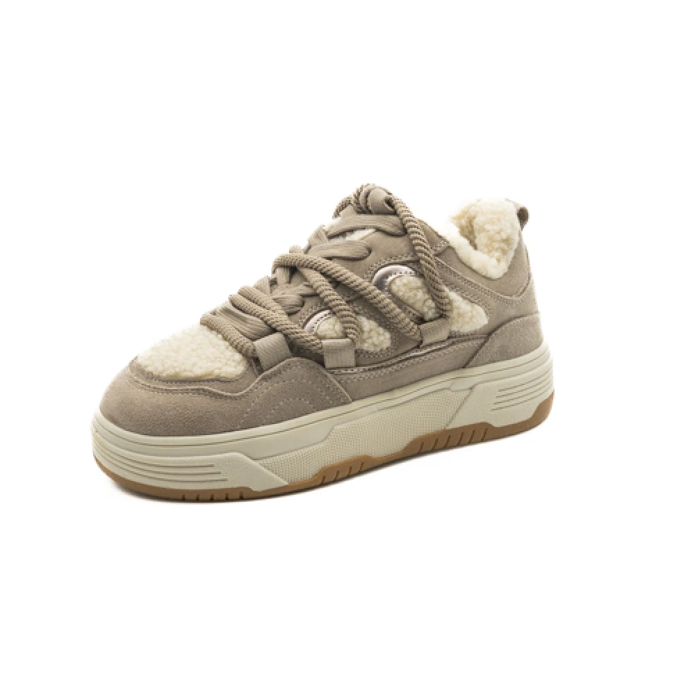 Steve Madden Boomer Sneaker Dames Schoenen Beige