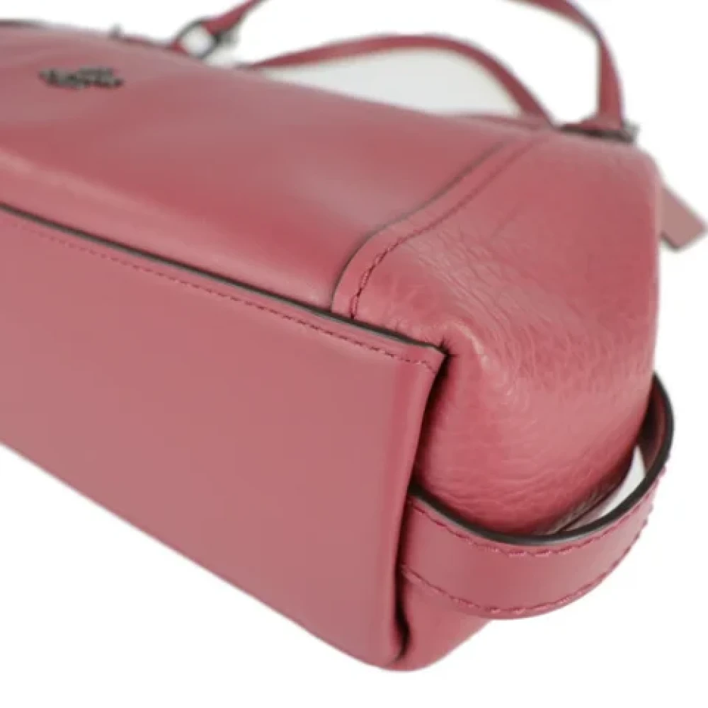 Coach Pre-owned Fabric handbags Pink Dames