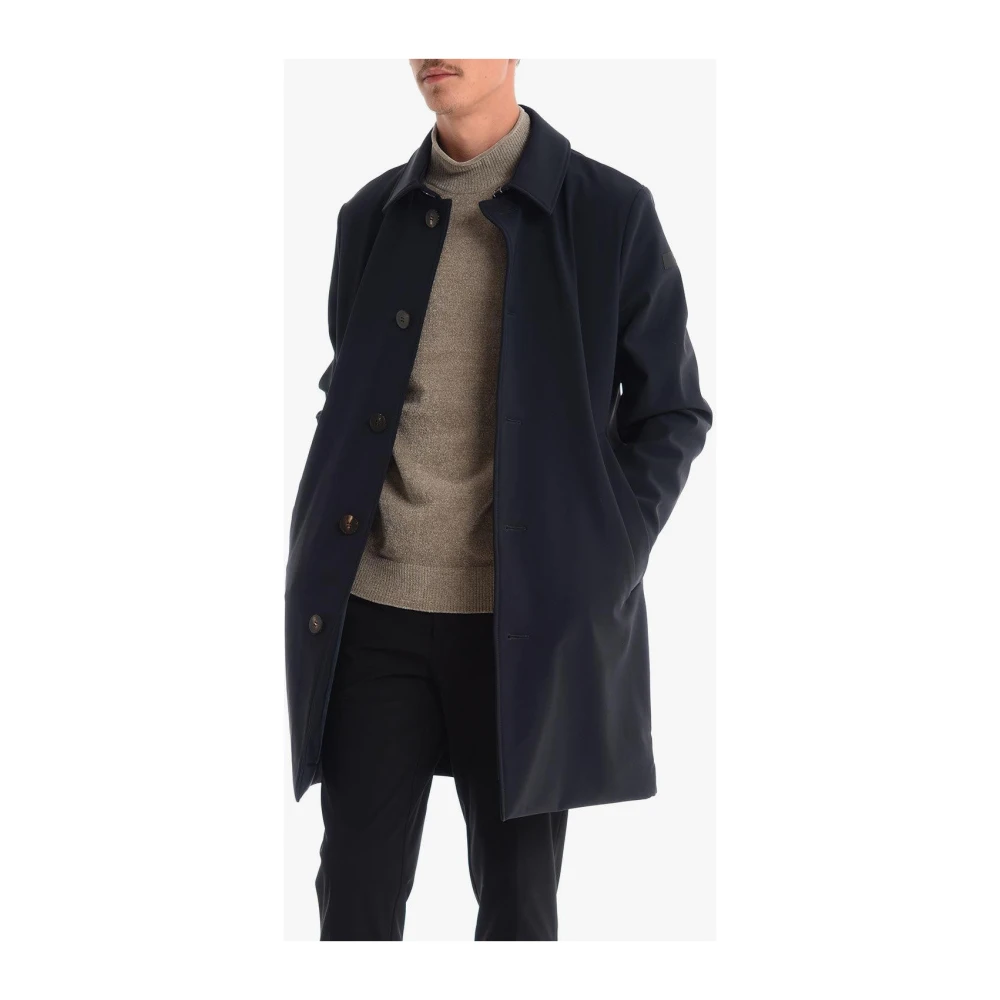 RRD Thermo Coat Blauwe Jas Blue Heren