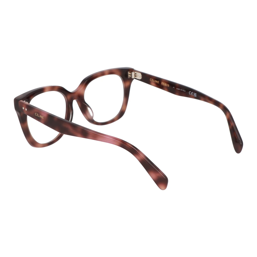 Celine Stijlvolle Acetaat Bril Brown Unisex