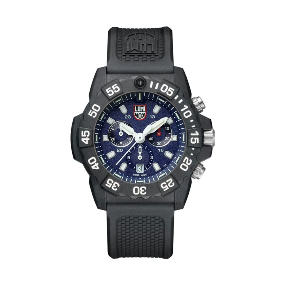 Luminox XS.3583 NAVY SEAL CHRONOGRAPH blue black Rubber 45 mm Men's Watch NEW - Image 2