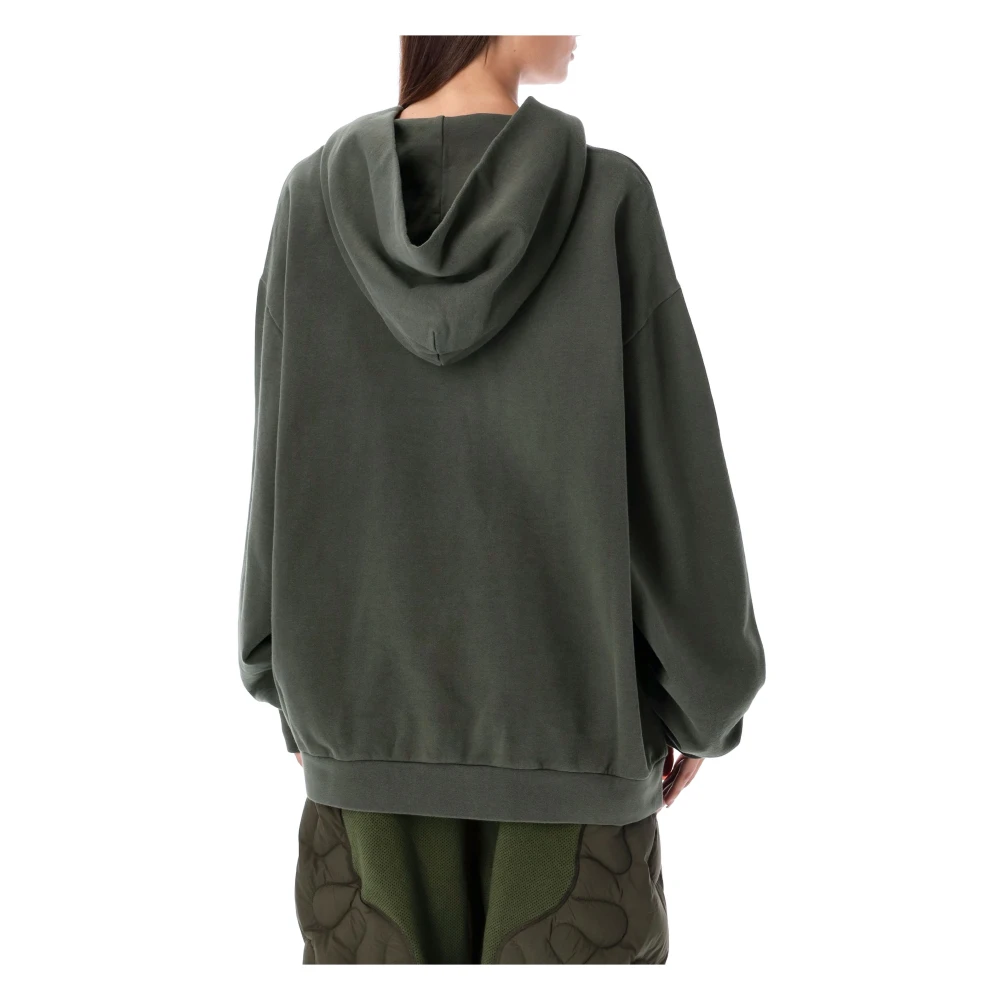 Moncler Hoodie Trui Klassiek Model Green Dames