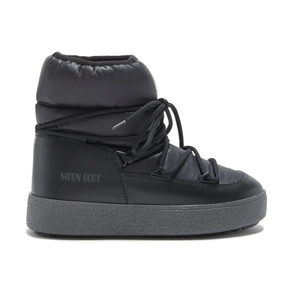 Moon Boot Ltrack Low Ankle Boots - Female - Winter Boots - Black - 6 Uk - Shoes - Image 4