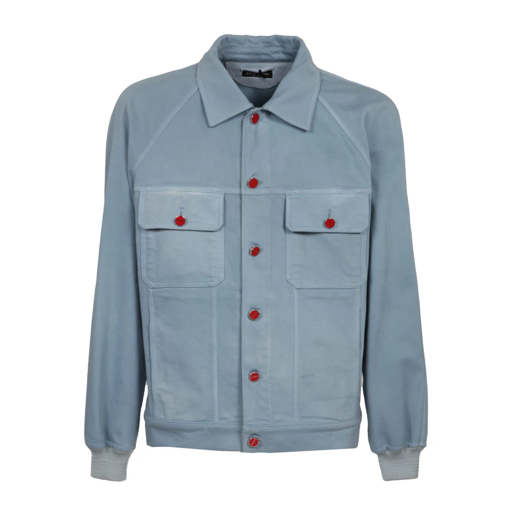 Kiton Stijlvolle Winterjas Blue Heren