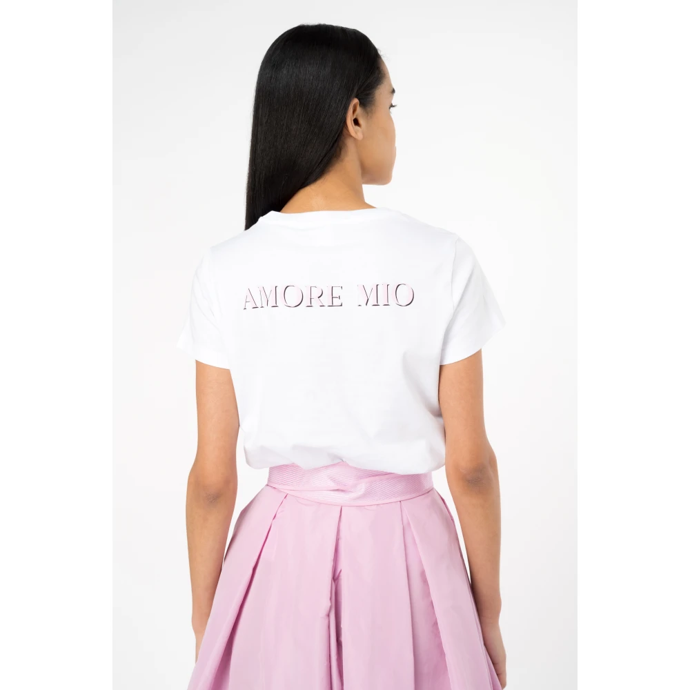pinko Bussolotto T-shirt White Dames