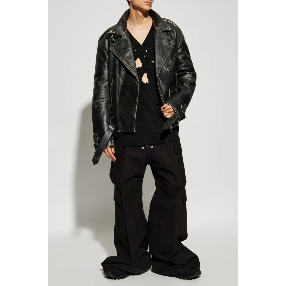 Vetements Wollen trui Black Heren