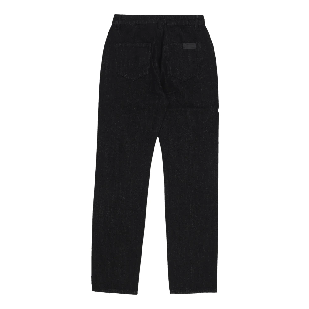 Dolly Noire Zwarte Denim 5-Pocket Jeans Black Heren