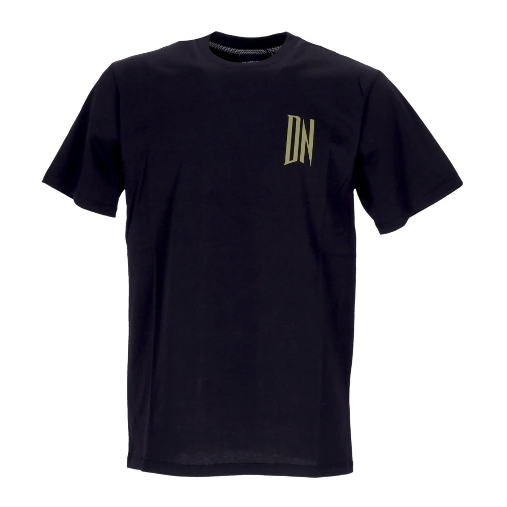 Dolly Noire Dragon Tee Zwart Korte Mouw T-shirt Black Heren