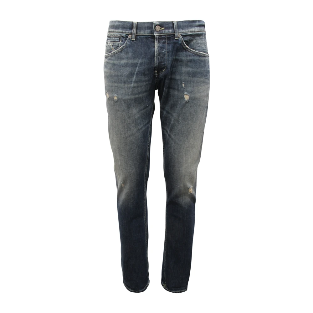 Dondup Men's Blue Skinny Fit Trousers - Slim Fit Jeans - W31 - Jeans
