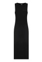 robe-noire-en-coton-avec-logo-en-cristal