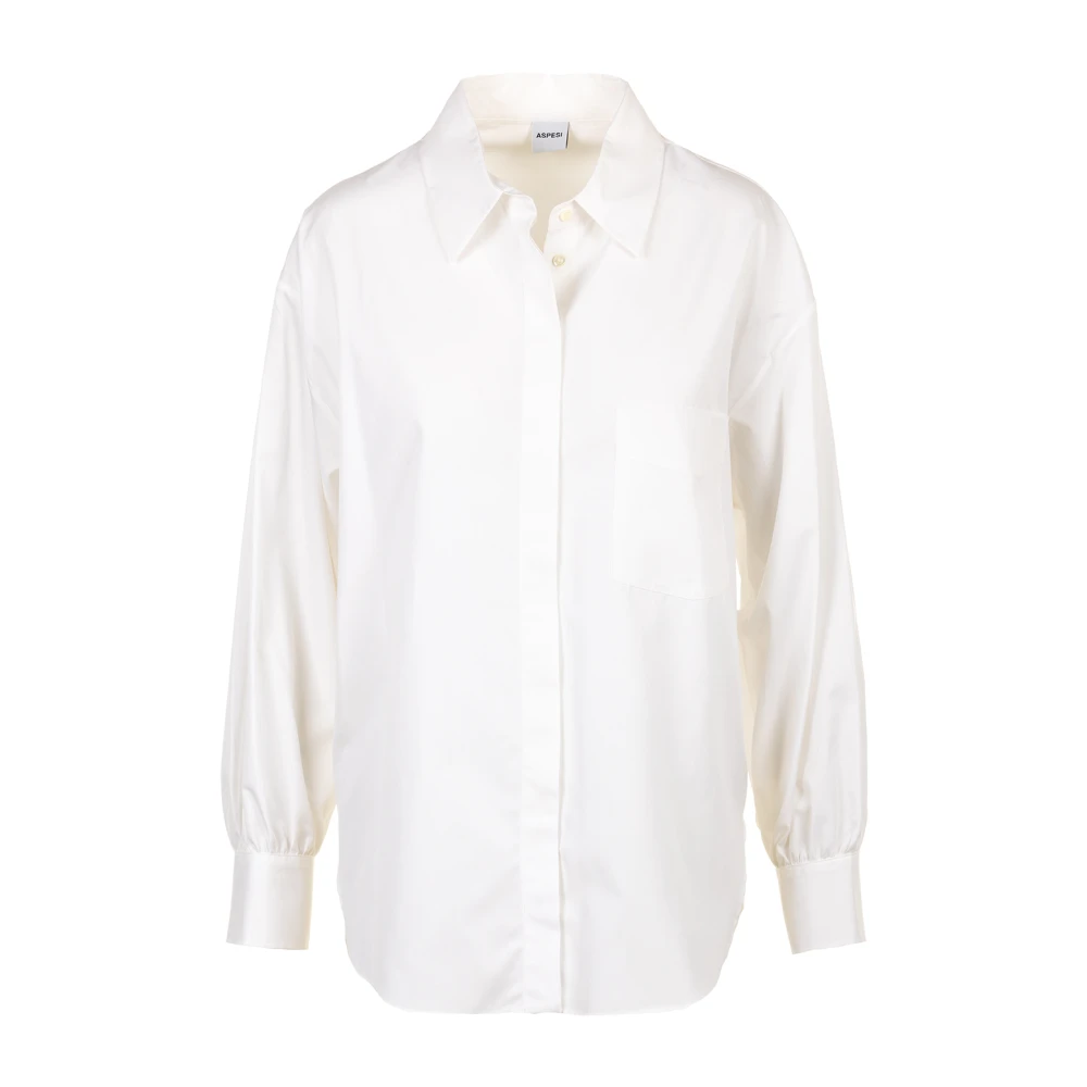 Aspesi Witte Overhemd White Dames