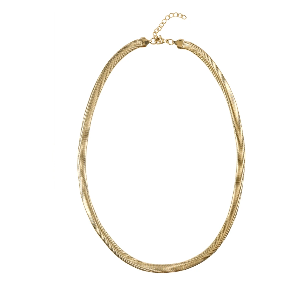 Snake Chain Necklace Gold 55 CM