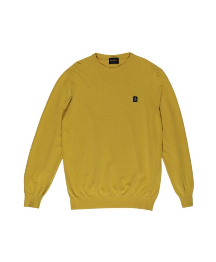 yellow-cotton-crewneck-t-shirt
