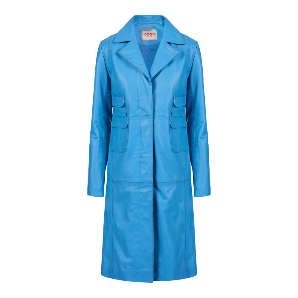 Jackets > Leather Jackets - - Iceberg - Modalova