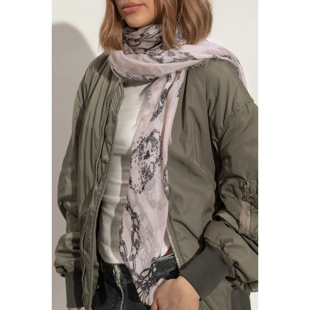 Zadig & Voltaire Sjaal Bebe Pink Dames