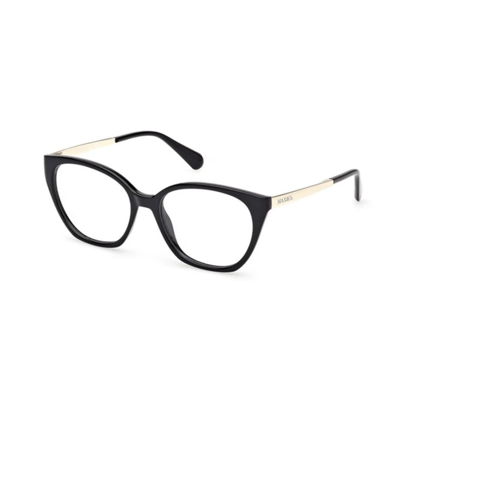 Max & Co Black Glasses, Female, 53 Mm, Optical Frame