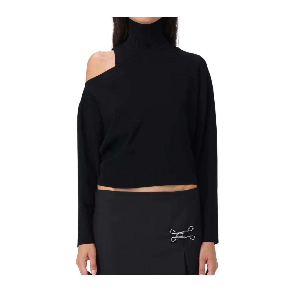 Moschino Zwarte Sweaters voor Stijlvolle Look Black Dames