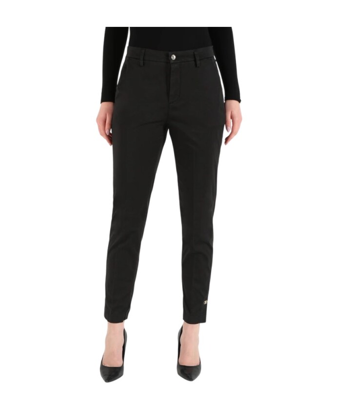 pantalon-cigarette-en-coton-noir