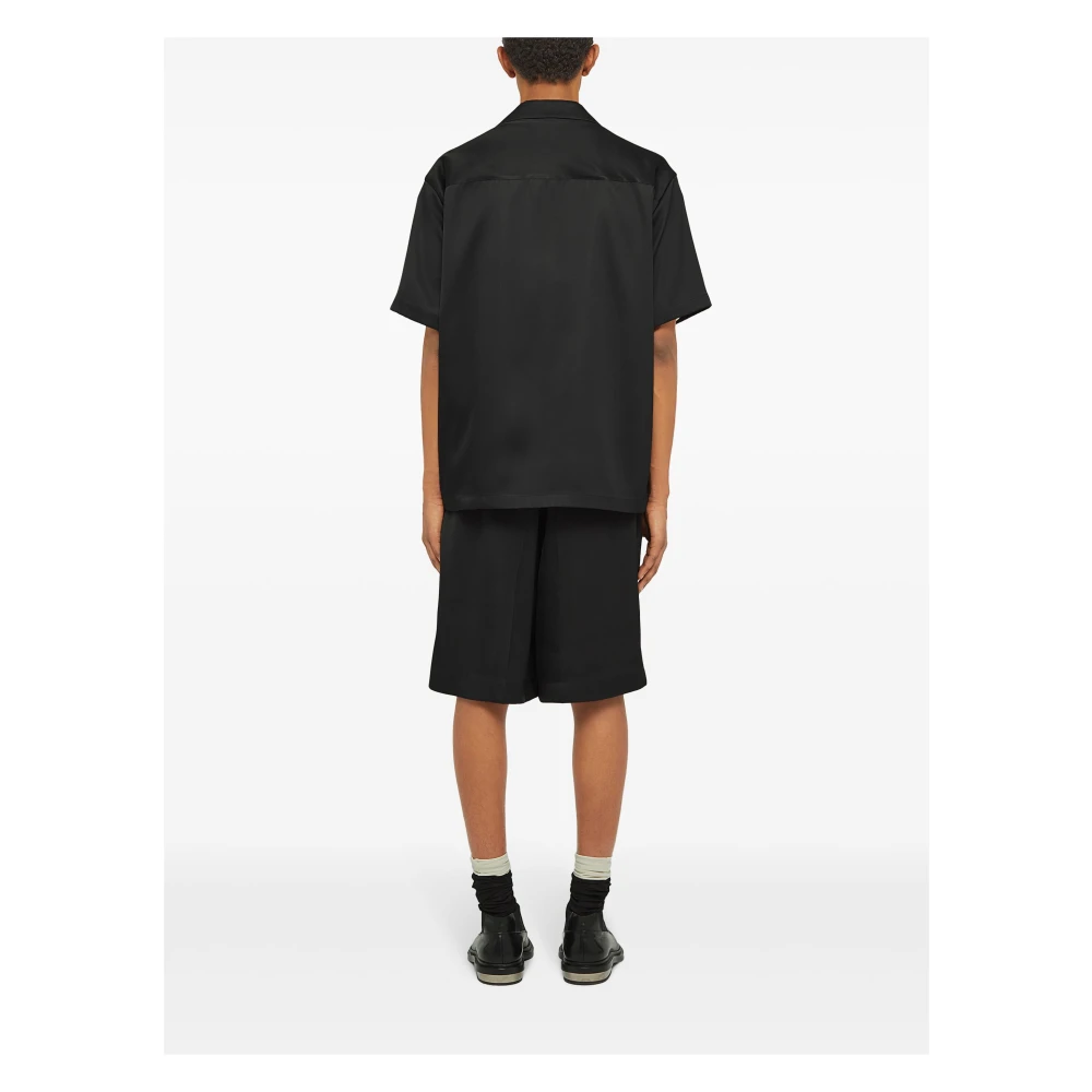 Jil Sander Stijlvolle Minimalistische Zwarte Jurk Black Heren